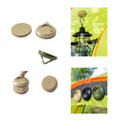 Multifunctional Magnetic Hook For Camping