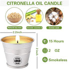 Patio Home Backyard Camping Citronella Candle
