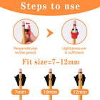 Pencil Topper Decoations Cute Silicone Pen Clip