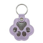 Leather Keychain Pouch for Pet Hair Storage