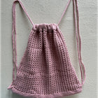 Both Shoulder Solid Color Knitted Bag