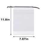 Frosted Clear Drawstring Pouch