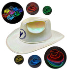Led Wireless Fluorescent Illusion Cowboy Hat