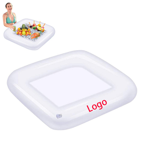 Large Capacity Collapsible Pvc Inflatable Beverage Tray
