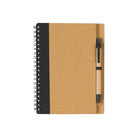 Kraft Paper Splice Cover Spiral Interior Notebook Notepad