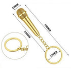 Custom Mini Microphone Music Keychain with Secret Storage