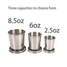 Stainless Steel Foldable Cup
