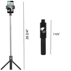 Selfie Stick Tripod With Remote