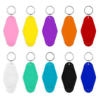 Vintage Motel Keychain Key Tag