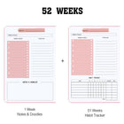 A5 Spiral Weekly Planner Notebook