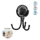 Octopus Tripod Clip-On Portable Fan