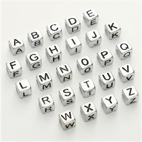 Beaded Letter Bracelets