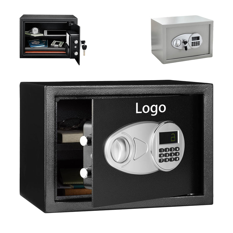 Steel Security Safe And Lock Box With Electronic Keypad