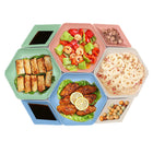 Set Of Hexagonal And Diamond-shaped Plates