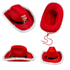 Christmas Cowboy Hat