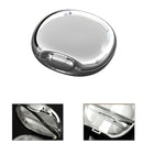 Stylish Electroplated Pill Organizer with 6 Compartments