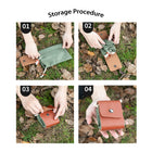 Outdoor Waist Hanging Foldable Storage Pocket