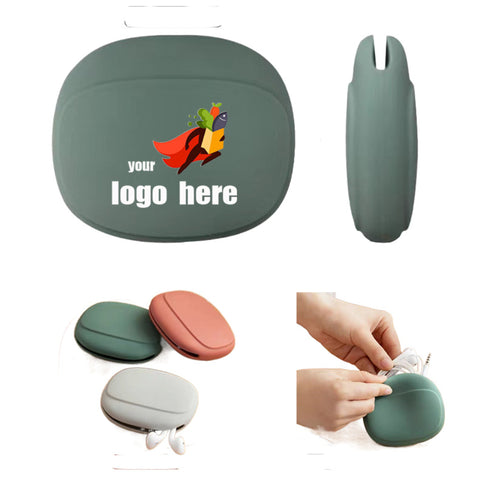 Silicone Earphone Storage Pouch