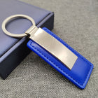 Alloy Leather Keychain