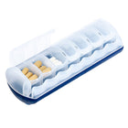 14-Compartment Weekly Pill Organizer With Two Sides