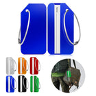 Aluminum Luggage Tag Business Card Holder