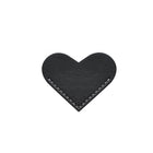 6-Pack Leather Heart-Shaped Portable Bookmarks