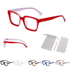 Classic Thick Square Frame Clear Lens