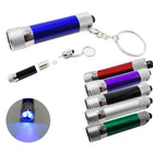 Mini 3 LED Aluminum UV Flashlight