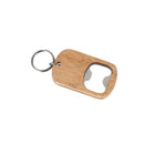 Wood & Stainless Steel Keychain Opener