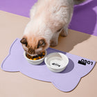 Silicone Ear Shaped Pet Dining Mat Food Tray