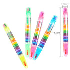 20 Colors Stackable Kids Paint Sticks Crayons Drawing Pens