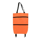 Foldable Shopping Bag With Wheels