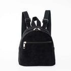 Embroidered Corduroy Stylish Women's Backpack