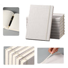 Linen Fabric Tied A5 Notepad