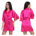 Women's Short Satin Robes