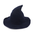 Witch Hat Knitted Wool Cap For Halloween Party Masquerade