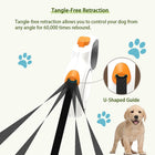 Tangle-Free Retractable Dog Leash