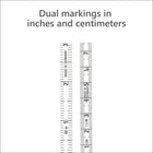 60 Inches Dual Size Measuring Tape Measure With Keychain