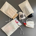 Custom Printed Drawstring Cotton Pouch w/Full Color Print
