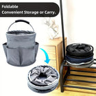 Foldable Picnic And Garden Tool Basket