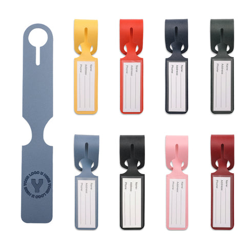 Leather Luggage Pendant Hanger Tag