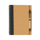 Classic Style Kraft Paper Notebook W/Pen