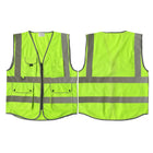 High Visibility Class 2 Vest with Pockets, ANSI - Compliant
