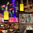 Rechargeable Pp Bar Mood Light: Single-Color Ambiance
