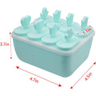 8 Cavities Ice Cream Mold