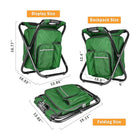 Multifunctional Portable Backpack Folding Chair
