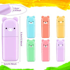 6 Color Cute Highlighter Set Kids Painting Office Supplies