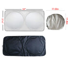 Foldable Car Windshield Sun Shade With Storage Bag