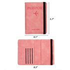 Pu Leather Passport Holder