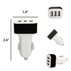 3 Port Usb Car Charger Adapter